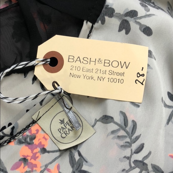 Paper Crane Floral Tank Top SIZE SMALL NWT - Picture 5 of 5